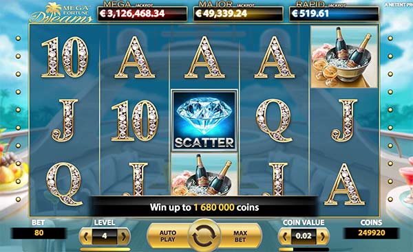 mega fortune dreams ilmaiskierrokset