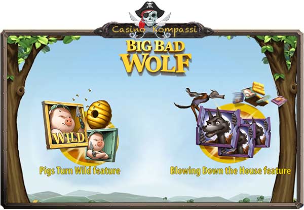 Big Bad Wolf bonukset