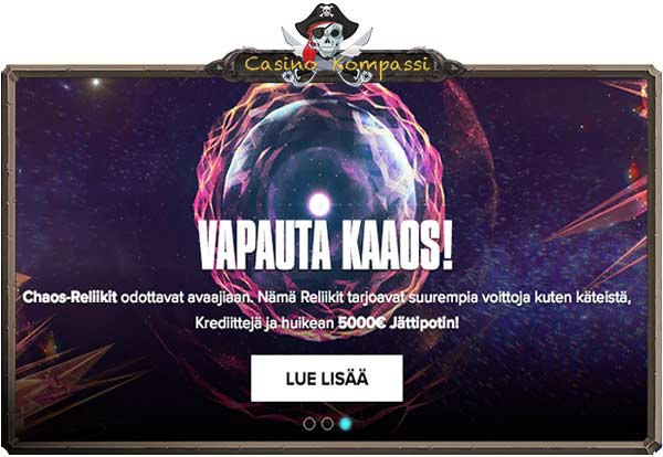 Kaboo Casino kasinoseikkailu