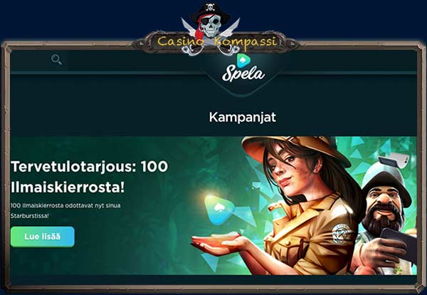 Spela casino bonustarjoukset