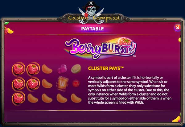berryburst cluster pay