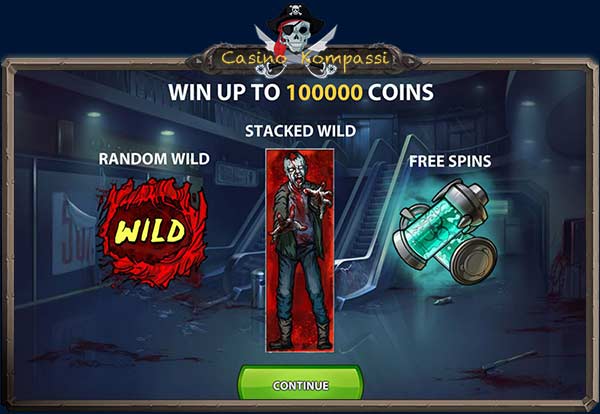 Zombies freespins ja wilds